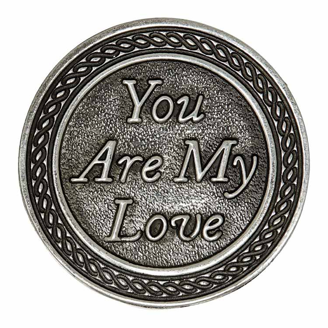 Anpassade ord Romance Par Collection Art Gifts Souvenir Coin