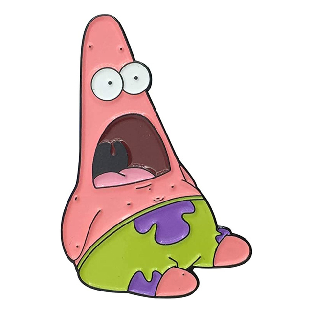 Anpassad Svampbob Fyrkant samlarbar emaljnål