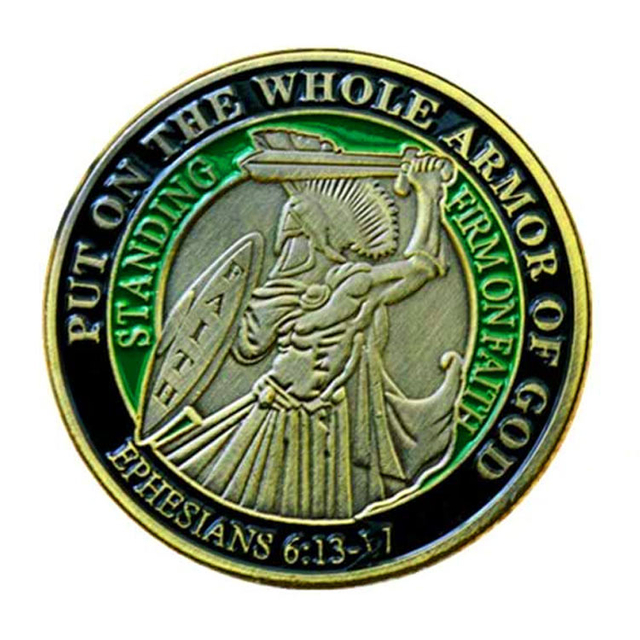 Anpassad emalj 3D Challenge Coin Collector's Medallion