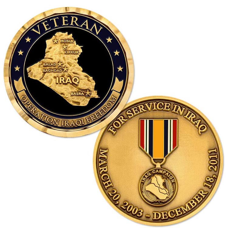 Custom Military Coin US Navy Sailor's Creed Challenge Coin