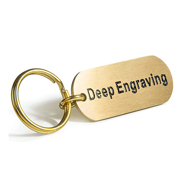 Cusotm graverade metall personliga nyckelringar Par bil nyckelring
