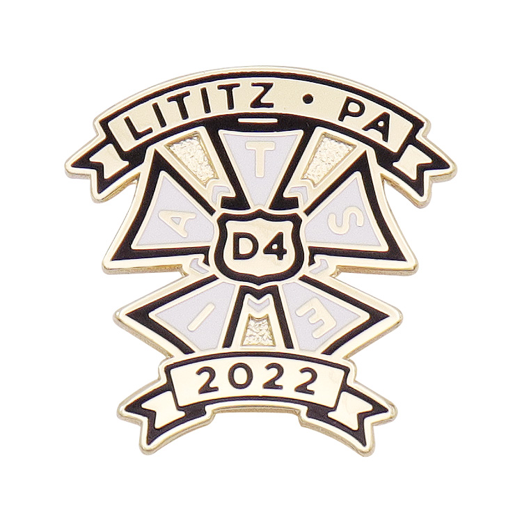 Mässing Grossist Anniversary Lapel Pin