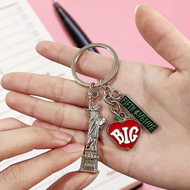 London Souvenir Nyckelringar UK Flag Nyckelringar för brittiska presenter Festdekorationer