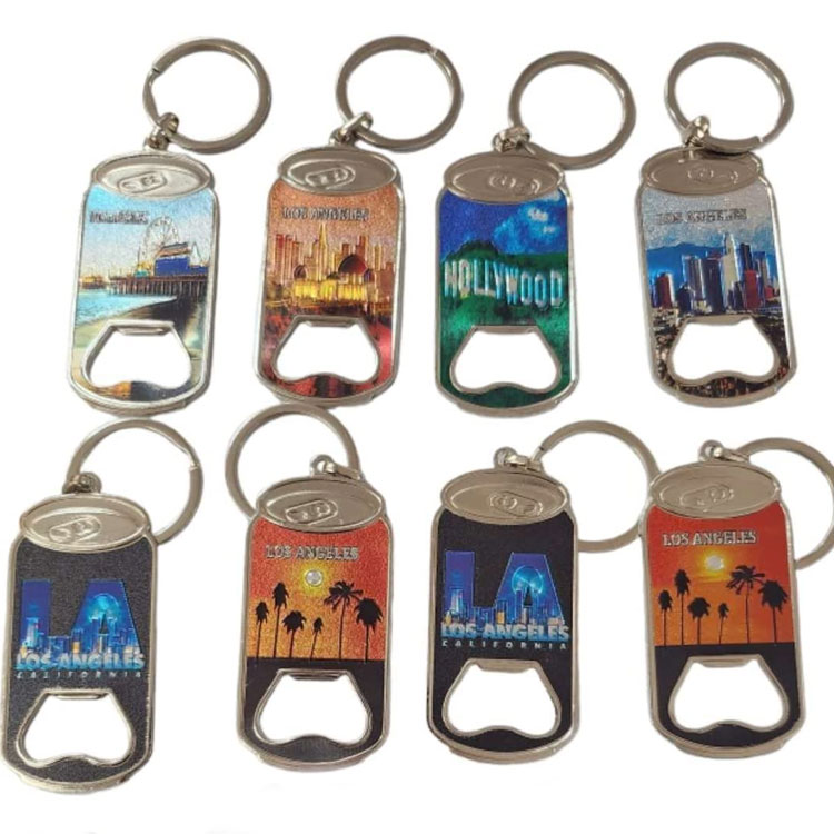 Beställnings- I Heart Los Angeles Souvenir Keychain