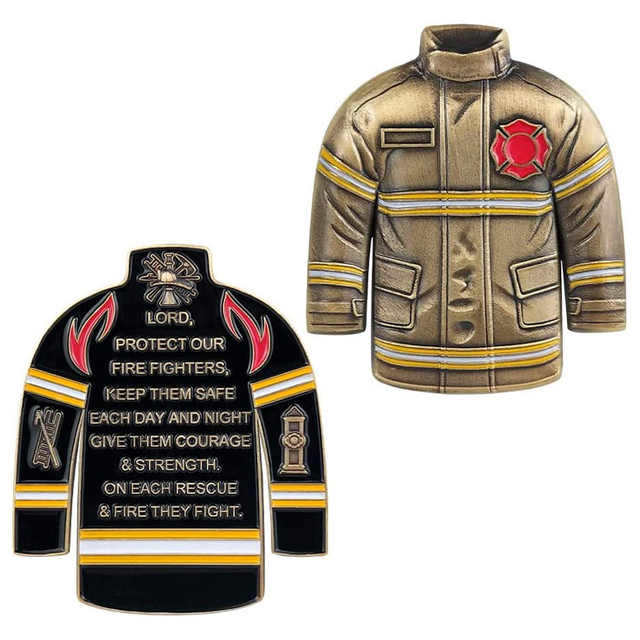 Custom Sätt på Hela Armor of God Challenge Coin