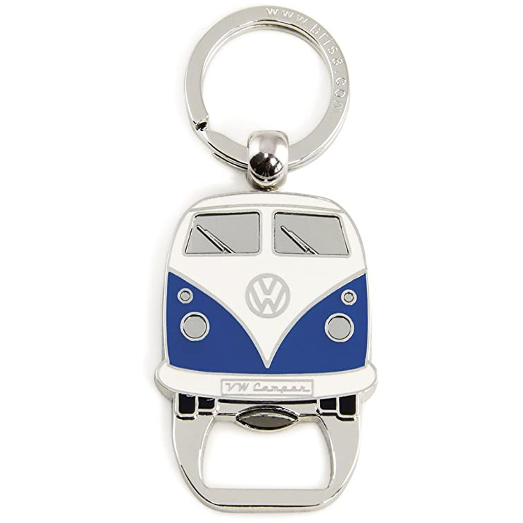 Custom Volkswagen Metal Nyckelring Nyckelring Silver VW Logotyp